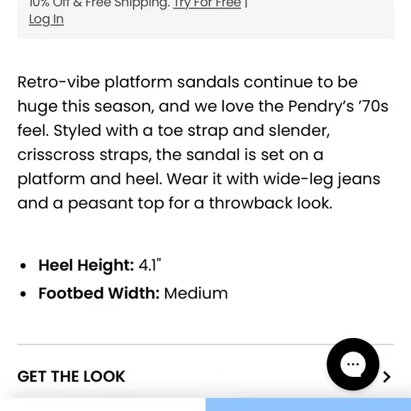 Vince Camuto Pendry Platform Sandal Sandstone Nude - Picture 4 of 10